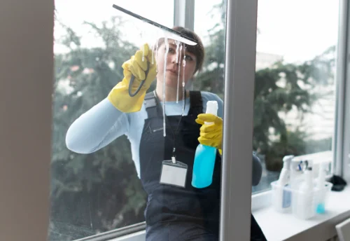 Nettoyage de vitres intérieures et extérieures à Thenon